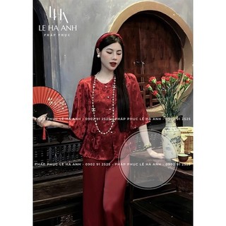 BIGSIZE NÀNG BÉO SET ĐỒ LAM GẤM LỤA 55-95KG