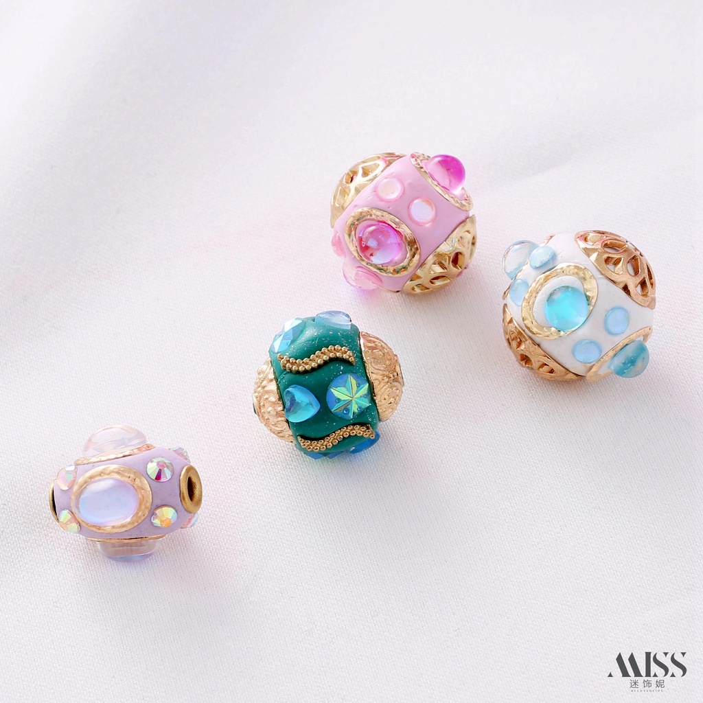 Hạt Xỏ Vòng Tay / Dây Chuyền Phong Cách Tây Tạng nepal Độc Đáo diy