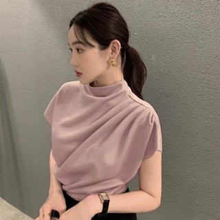 Áo thun cộc tay, áo len cộc tay li vai cổ 3 phân siêu xinh