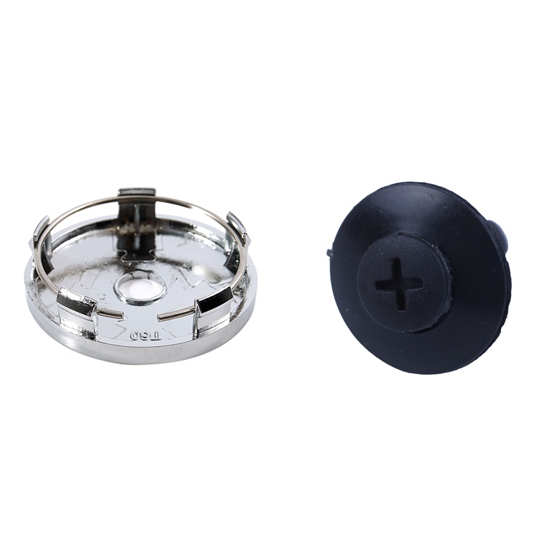 FENDER Set 4 Nắp Đậy Trục Bánh Xe Kèm 25 Đinh Tán Bằng Nhựa Chuyên Dụng