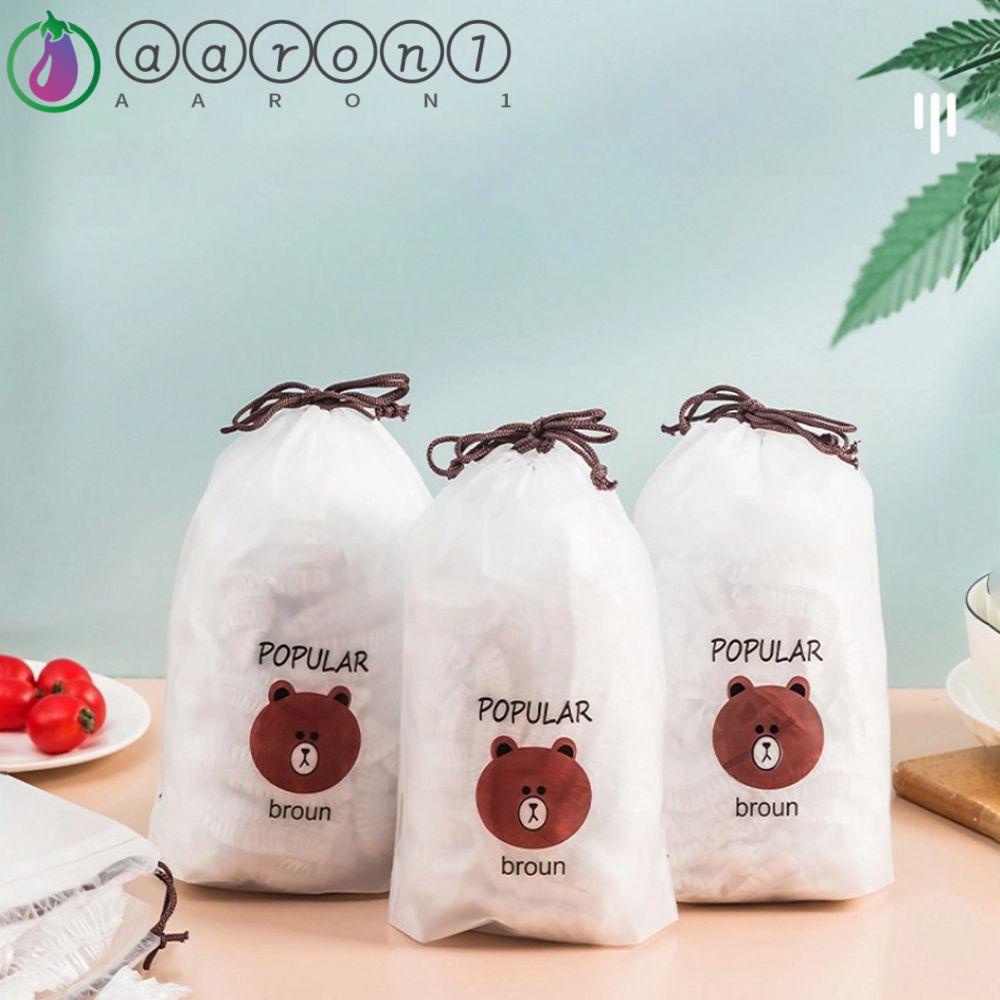 1 Cuộn Túi Nhựa Co Giãn Bọc Thực Phẩm Tái Sử Dụng Tiện Lợi