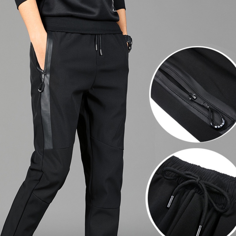 Quần Jogger Thể Thao Dáng Suông Dễ Phối Đồ Thời Trang Phong Cách Hàn Quốc Cho Nam