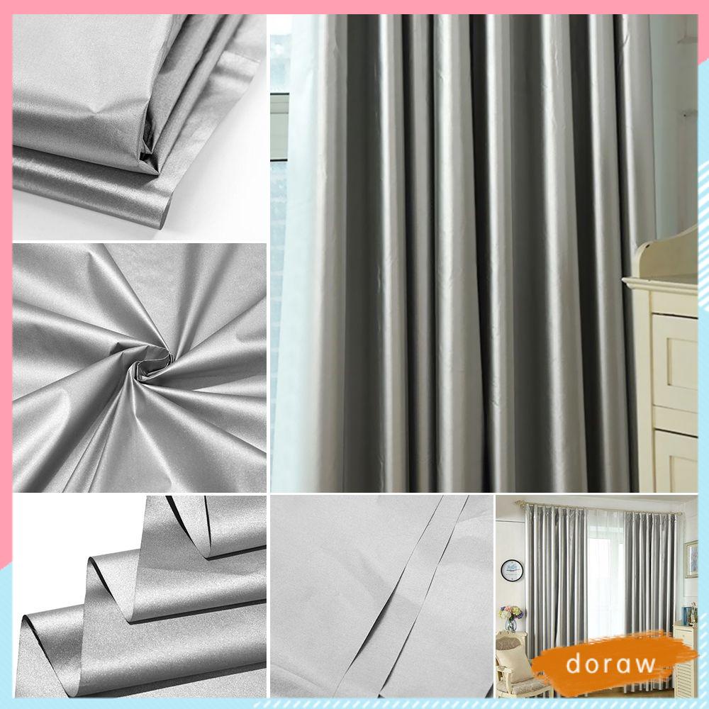 Rèm Cửa Cách Nhiệt 1.5m / 1.8m / 2m Bằng Chất Liệu Nylon Dùng Để May Vá
