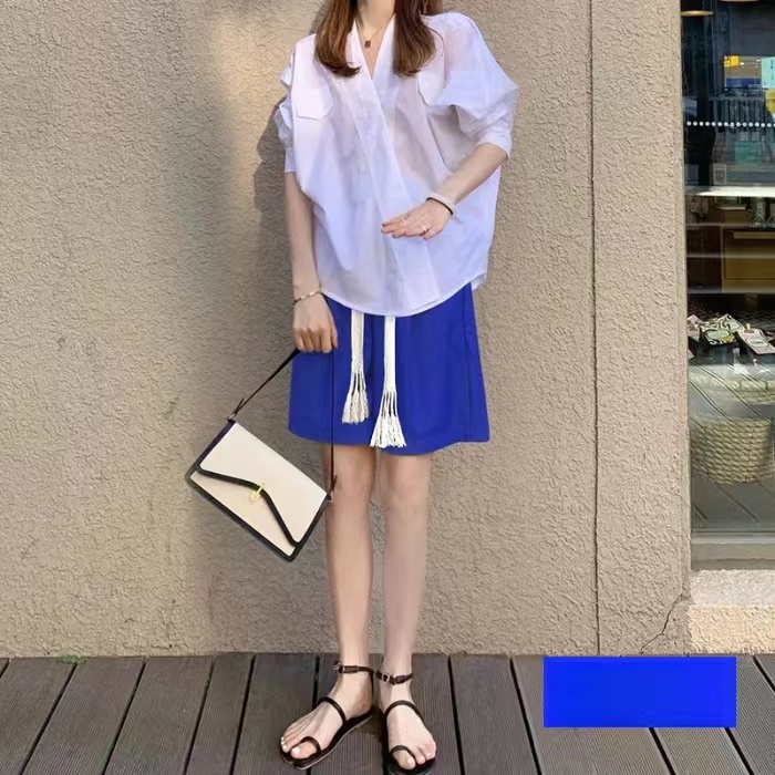 NRVP Quần Short Thể Thao Dáng Rộng Phong Cách Thời Trang Hàn Quốc