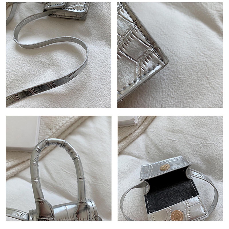 Túi Đeo Chéo Mini Hình Vuông Thời Trang Dành Cho Nữ