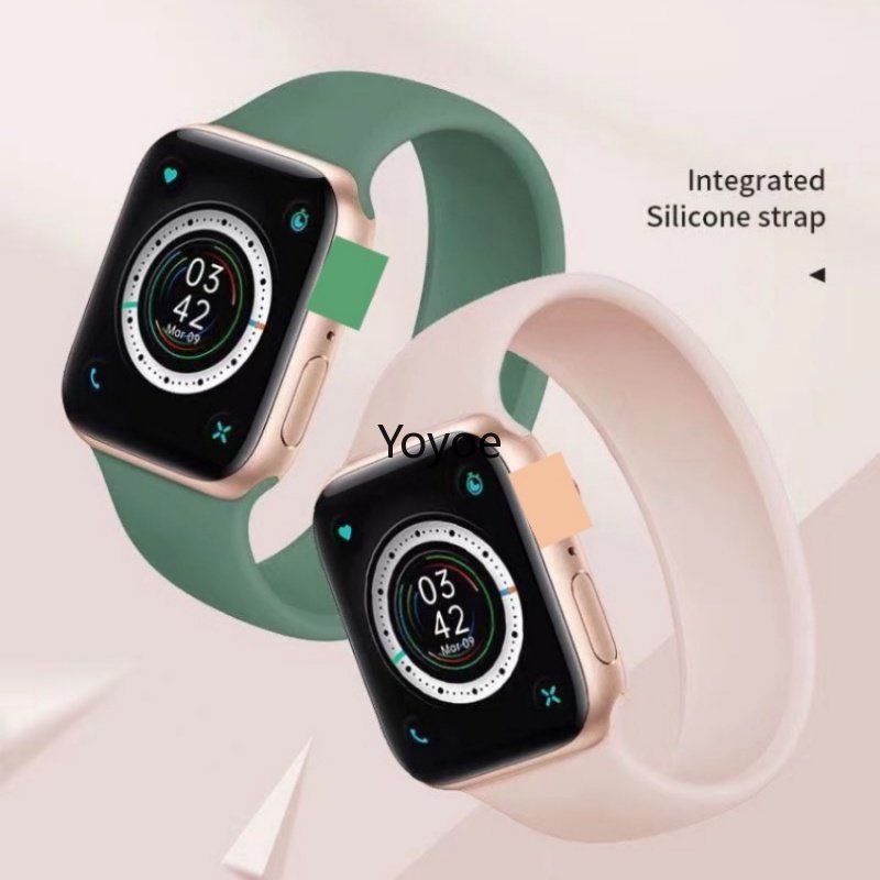 Dây Đeo Đồng Hồ Bằng Silicone Co Giãn Cho Apple Watch 49mm 45mm 41mm 40mm 44mm 42mm 38mm 3 4 5 6 7 8 Ultra