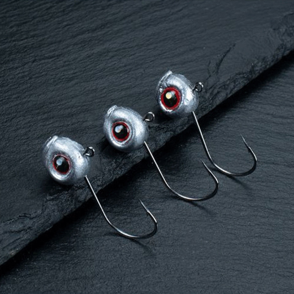 Set 10/ 20 lưỡi câu 3D WALK FISH 2.5g/ 3.5g/ 5g chuyên dụng