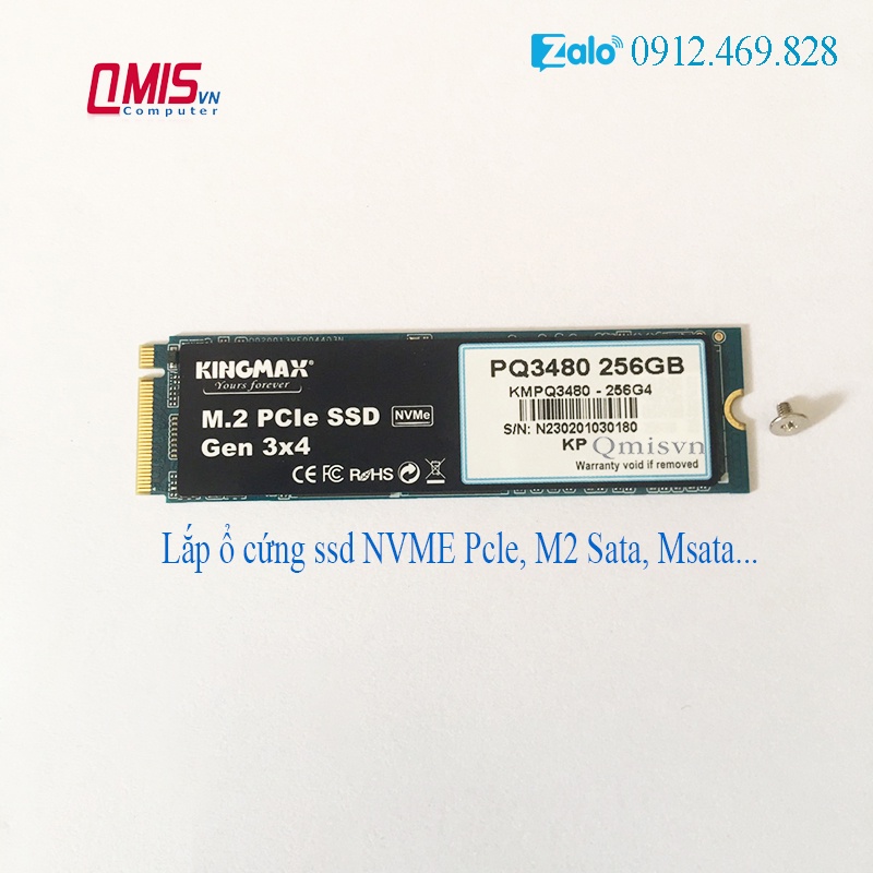 M2*3  Ốc vít laptop kim loại màu trắng dùng lắp đặt màn hình laptop, card wifi, SSD M2, Msata, NVME M2x3