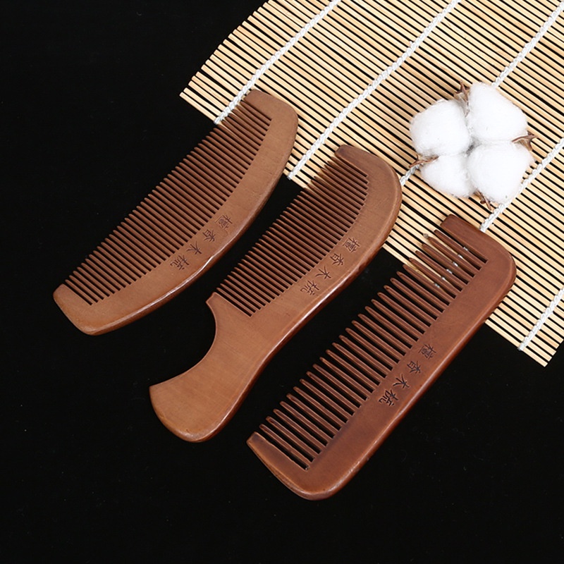 Lược Gỗ Chống Tĩnh Điện Thiết Kế Đơn Giản Cho Nữ