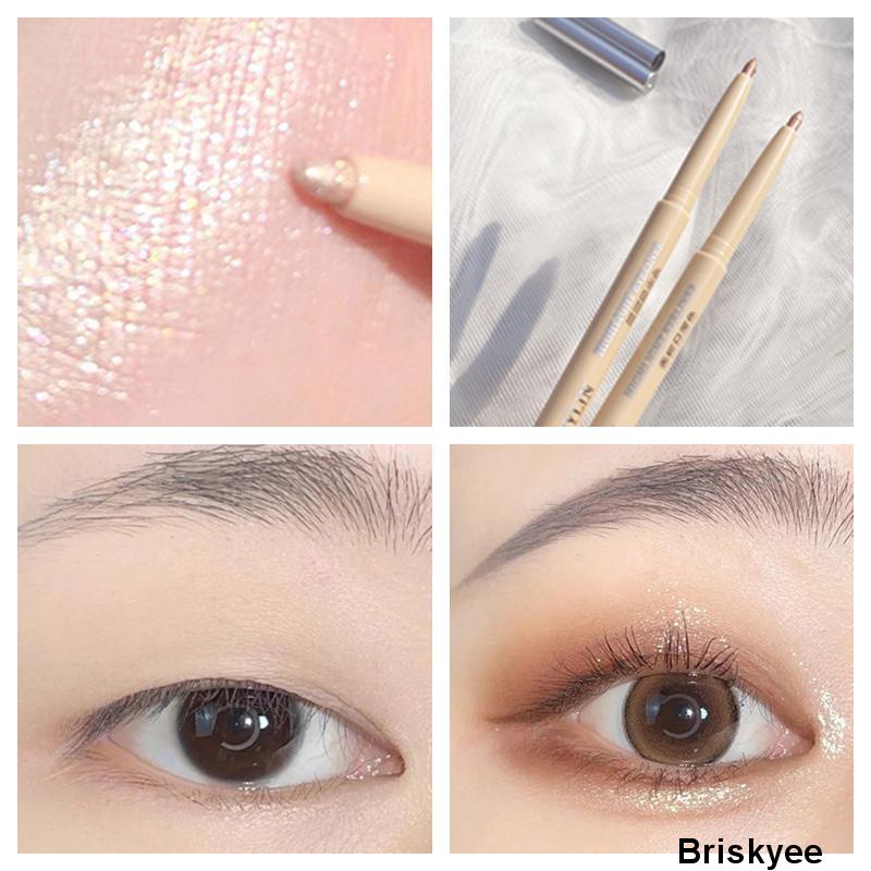 🎶Phấn mắt bắt sáng màu trắng nhũ ánh ngọc trai lâu trôi chống thấm nước