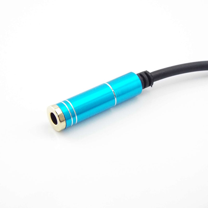 Dây Cáp Âm Thanh Nối Dài vnk2 3.5mm Với 2 Đầu Cắm Cho Tai Nghe / microphone / Điện Thoại