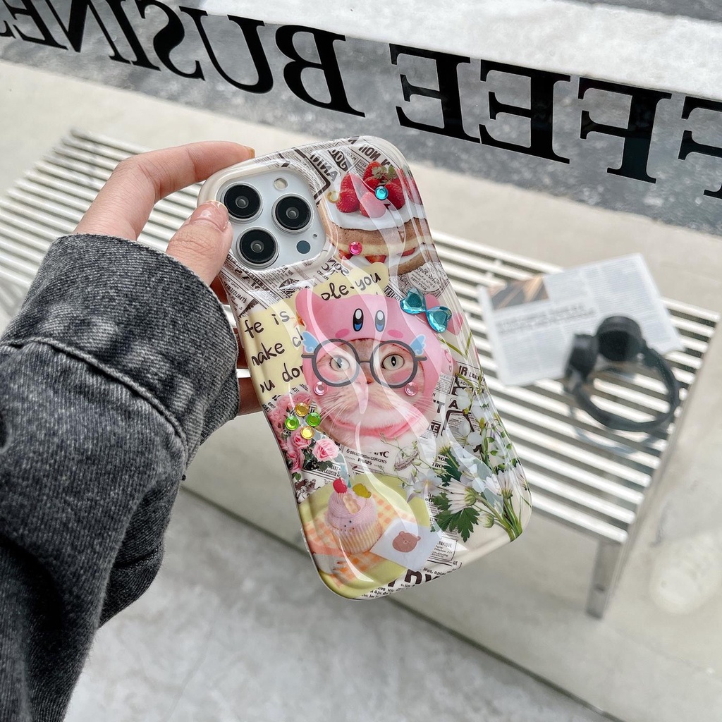 Ốp Điện Thoại TPU Dẻo Trong Suốt Họa Tiết Hoạt Hình Chú Mèo Dễ Thương Chống Sốc / Bụi Bẩn Cho iPhone 14 13 Pro Max 12 11