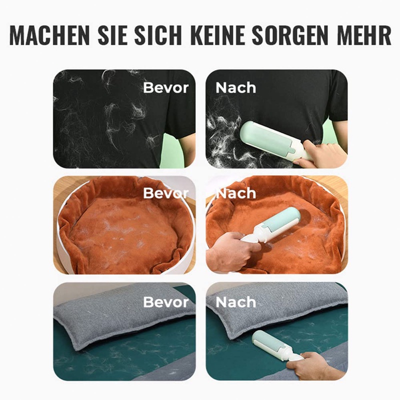 Bàn Chải Loại Bỏ Lông Xơ Vải Hai Mặt Đa Năng Tiện Lợi