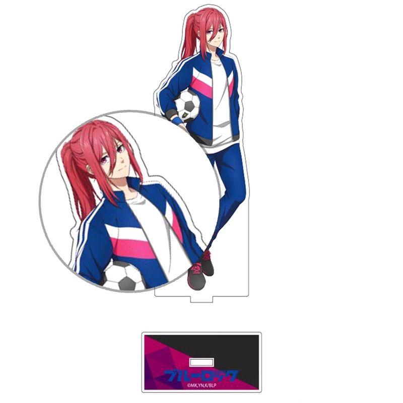 Mô Hình Đồ Chơi Nhân Vật Isagi Yoichi Margot3 Bằng Acrylic Để Bàn Trang Trí