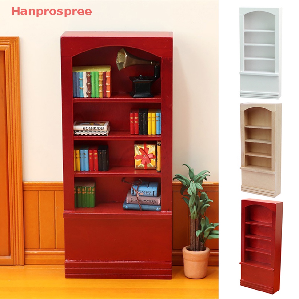 Mô Hình Kệ Sách 1: 12 Dùng Trang Trí Nhà Búp Bê