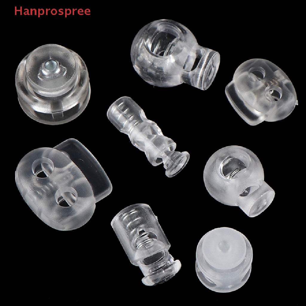 Bộ 10 Đầu Khóa Dây Giày DIY Bằng Nhựa Hanprospree >