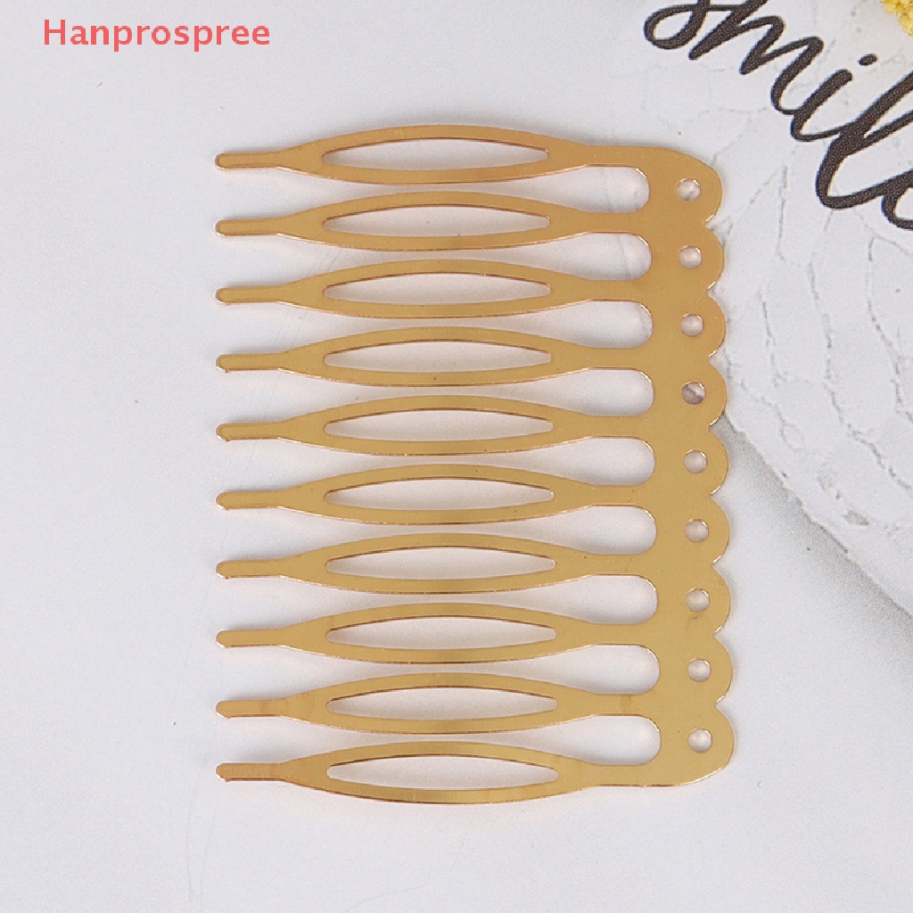 Bộ 10 Kẹp Tóc 5 / 10 Răng Kim Loại Chuyên Dụng Tạo Kiểu Tóc