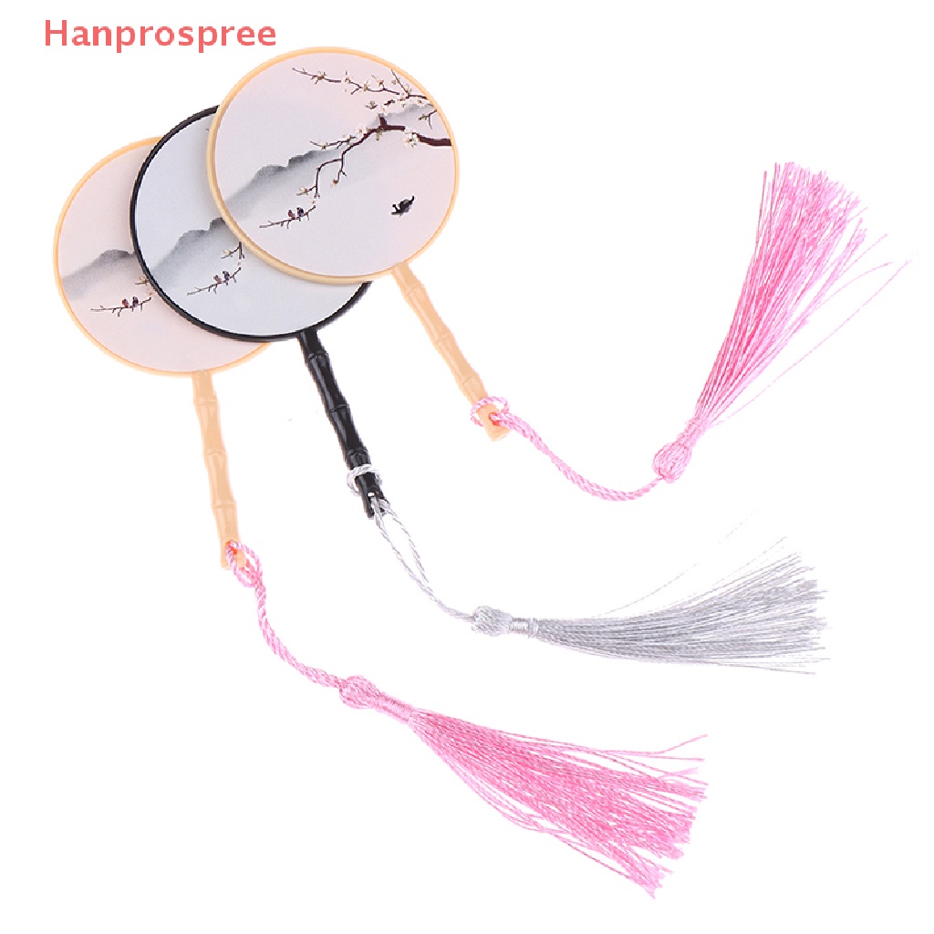 Bộ 2 Quạt Mini Hóa Trang Cho Nhà Búp Bê Tỉ Lệ 1: 6