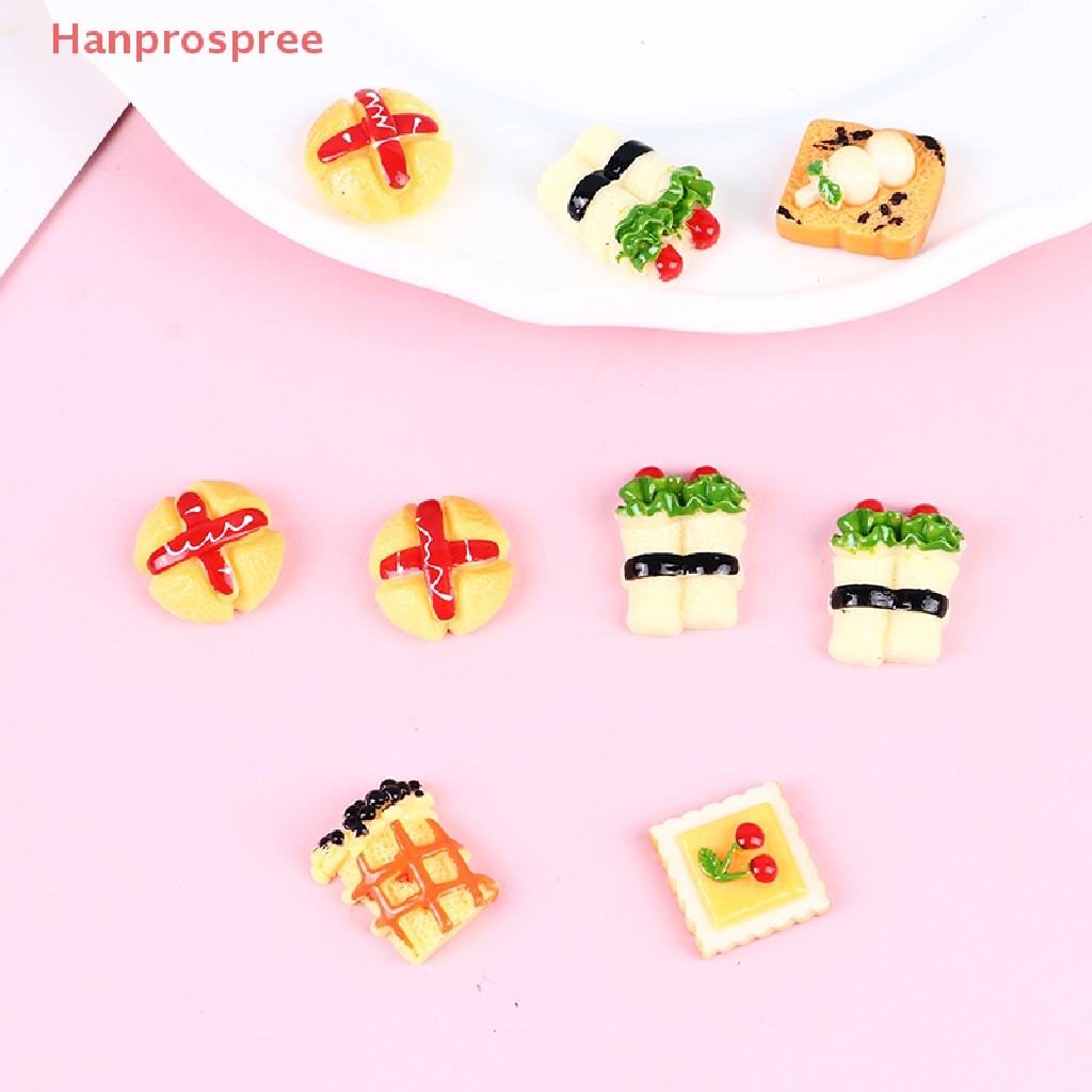 Set 5 Mô Hình Bánh Mì Tỉ Lệ 1: 12 Trang Trí Nhà Búp Bê