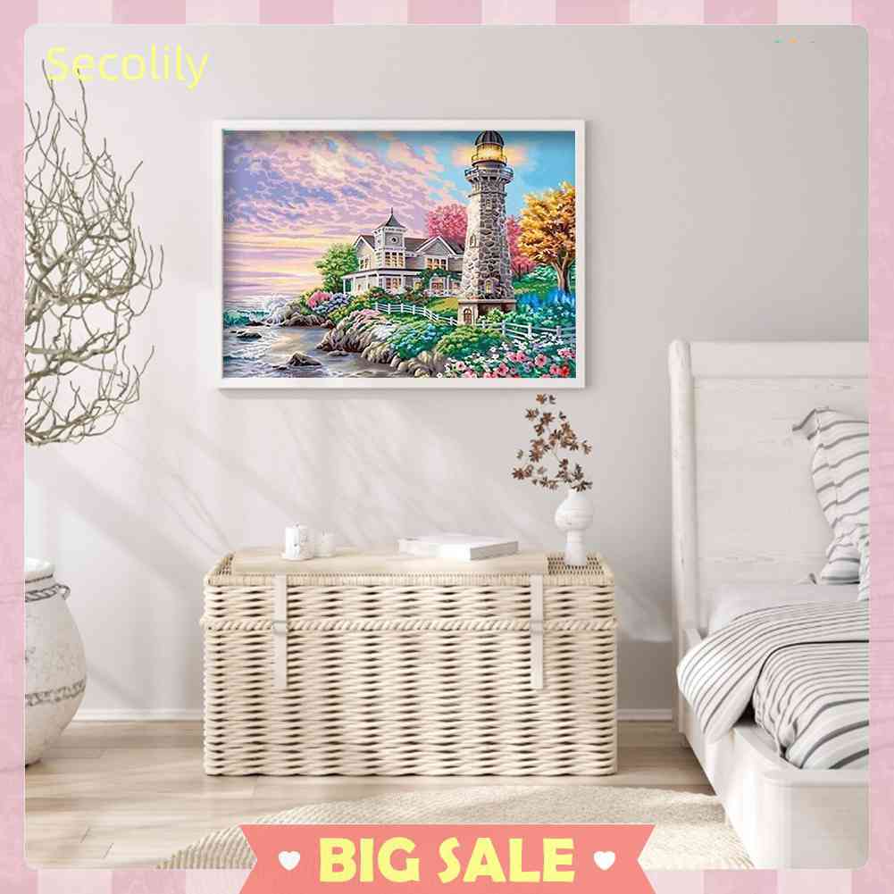 Toàn Bộ Bộ Tranh Thêu Chữ Thập 11CT DIY Hình Phong Cảnh