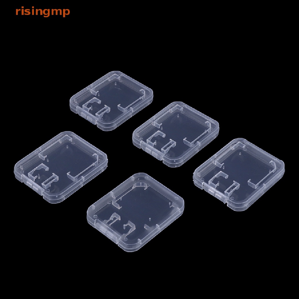 Set 5 Hộp Nhựa Trong Suốt Đựng Thẻ Nhớ SD TF