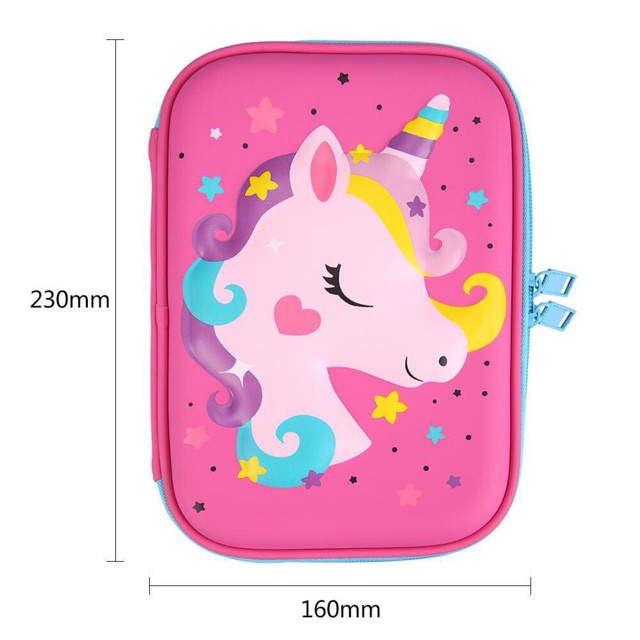 Túi Đựng Bút Eva Họa Tiết Bts 3D Dễ Thương Cho Bé