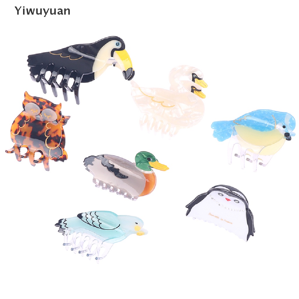&lt; Yiwuyuan &gt; Kẹp Tóc Hình Móng Vuốt Chim Công Dễ Thương Cho Chim Vẹt Giảm Giá
