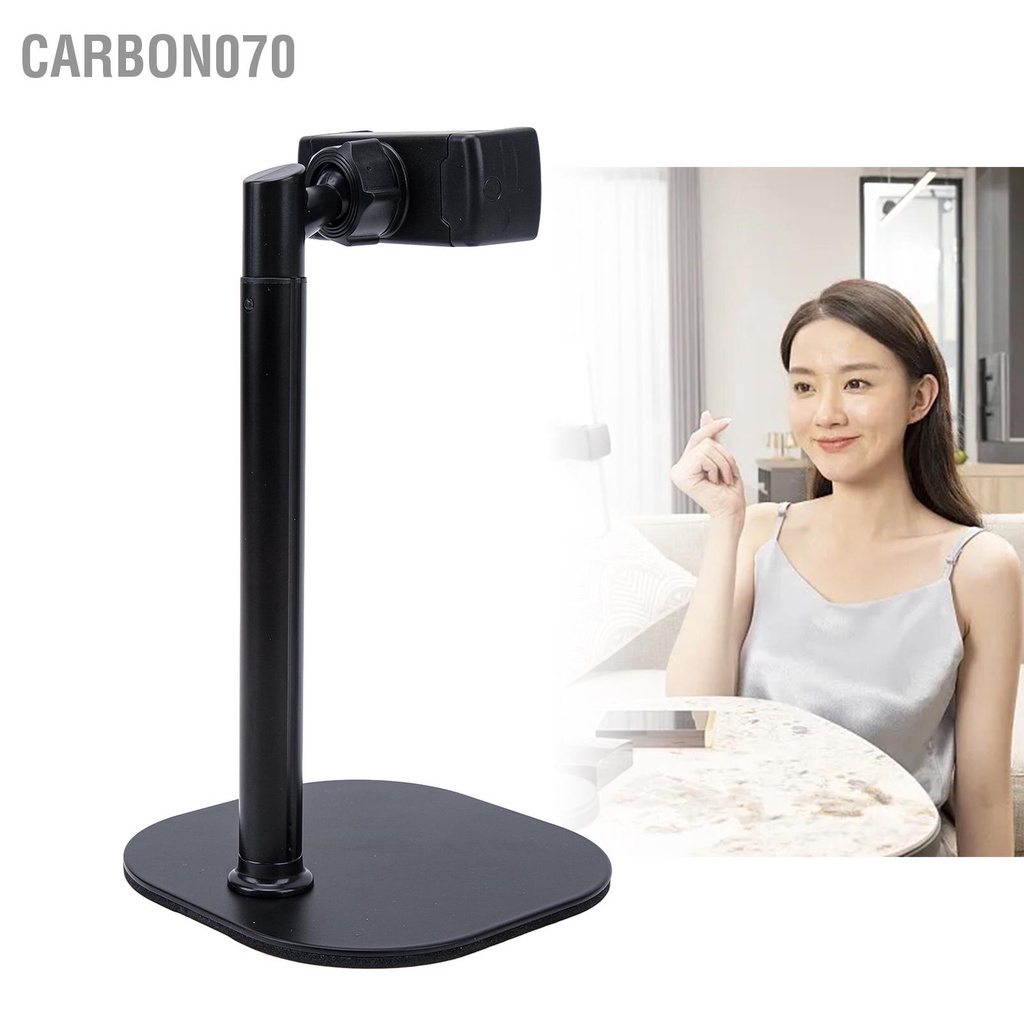 Carbon070 Giá đỡ điện thoại để bàn Chiều cao có thể điều chỉnh Độ ổn định cho Văn phòng tại nhà Phát trực tiếp