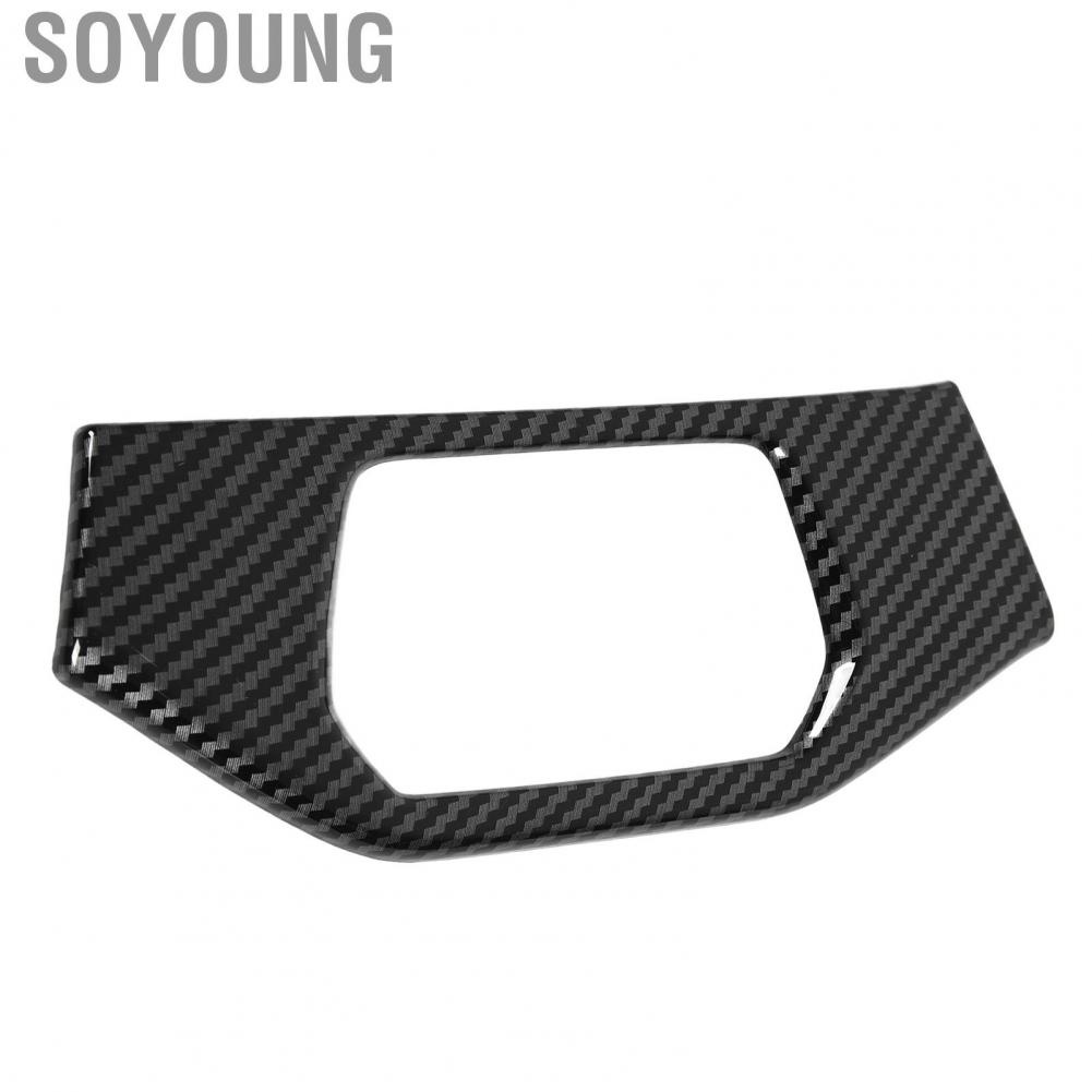 Soyoung Headlight Adjustment Switch Trim  Headlamp Panel Frame Scratch Resistant Perfect Match Decorative for Id.4 Id4x 2021-2022