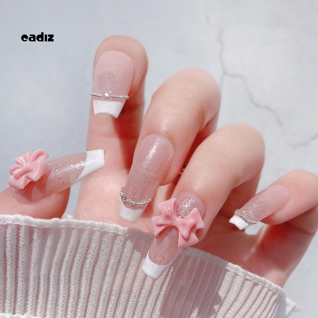 Set 30 Phụ Kiện Trang Trí Móng Nghệ Thuật Cho Điện Thoại Có Thể Tái Sử Dụng