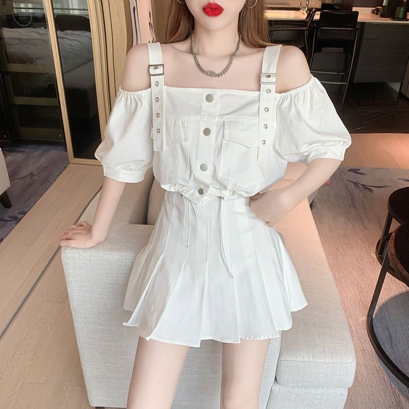 Set Áo Váy Đi Hộp Đêm Phong Cách Mới Cao Cấp Cho Nữ