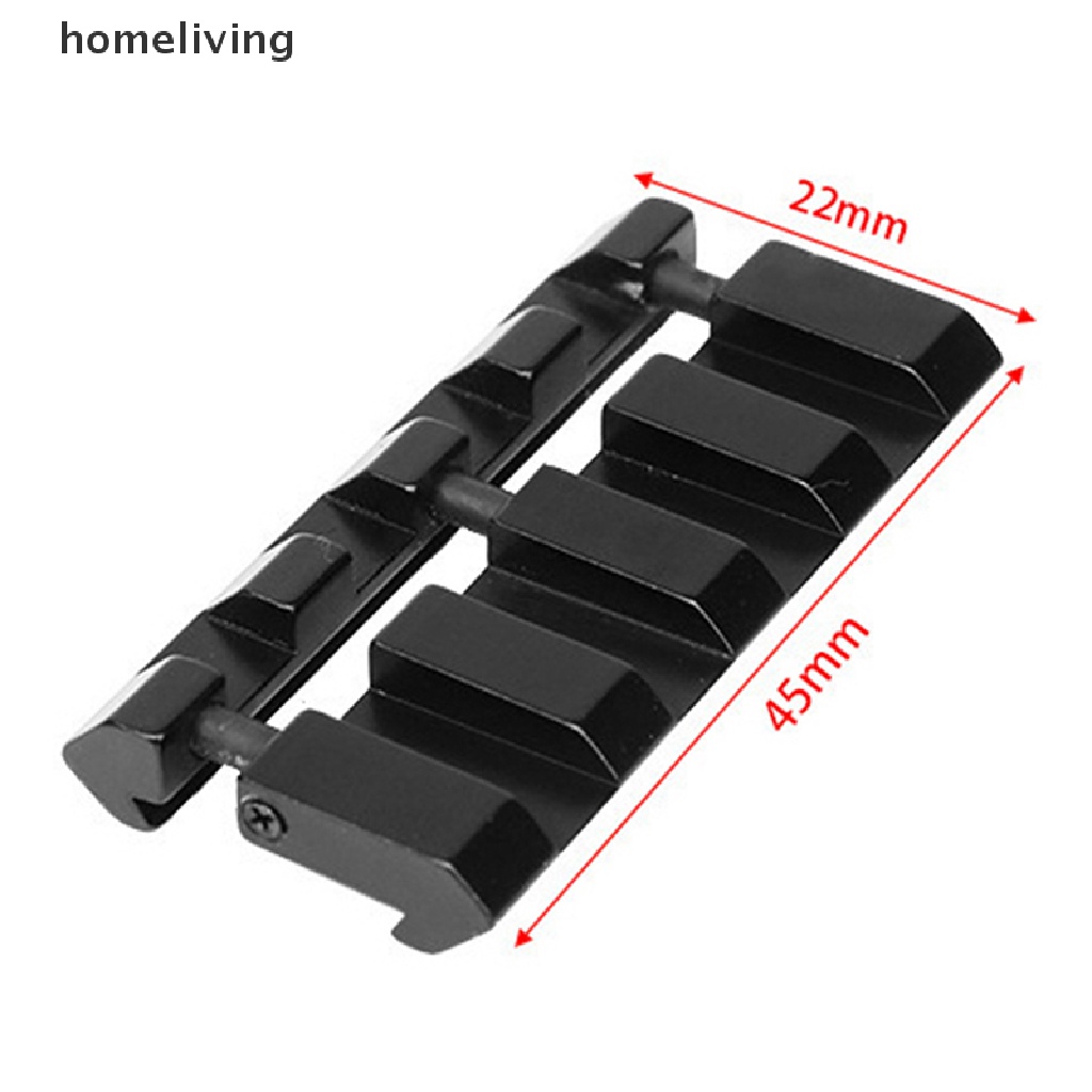 Adapter Chuyển Đổi Từ 11mm Sang 22mm Với Đuôi Chim Bồ Câu Lò Xo Để Dệt Picany Rail Hung Snap-in Mount.