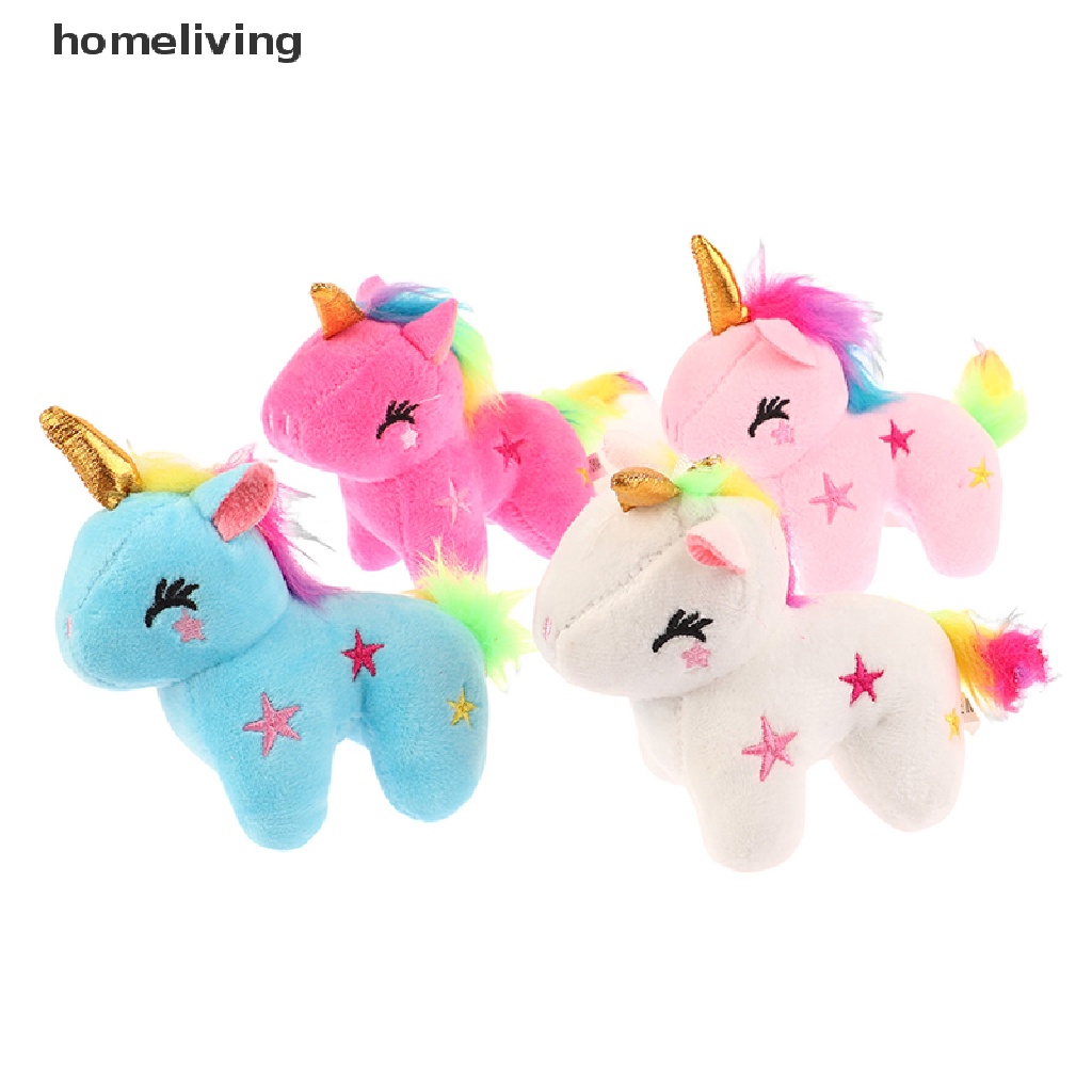 Móc Khóa Kỳ Lân Nhồi Bông Mini Mềm Mại Dành Cho Bé Gái