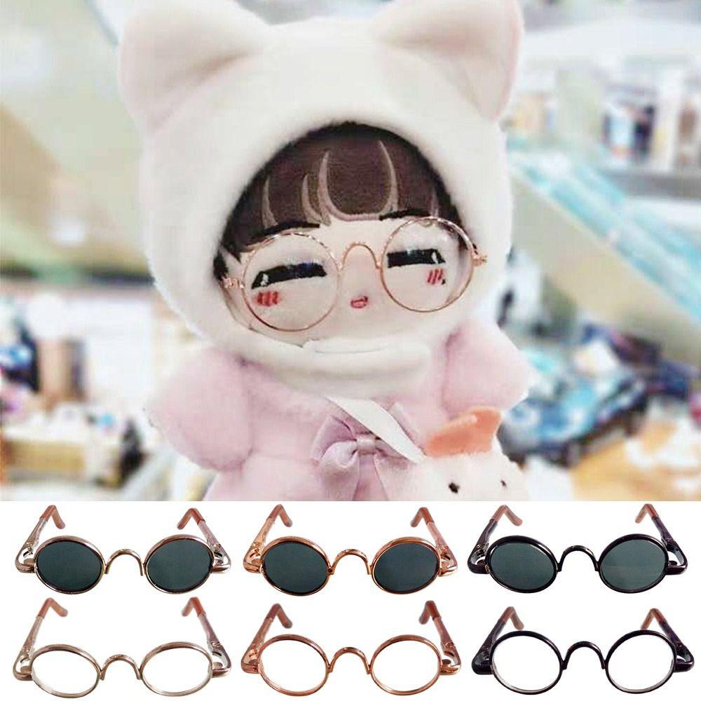Mắt Kính Mini Dễ Thương 10 Màu Cho Búp Bê BJD 1 / 4