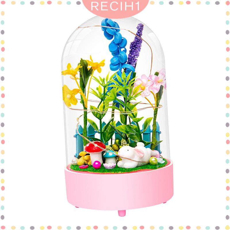 [Recih] Búp Bê Thu Nhỏ Làm Bằng Thủ Công DIY Có Khả Năng Làm Đồ Nội Thất Và Vỏ Bọc Trang Trí Sân Vườn Fairly Garden Quà Tặng