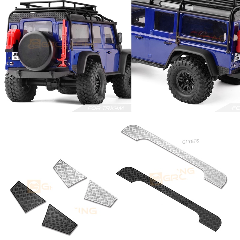 Khung Kim Loại Gắn Đuôi Xe TRX4M Tỉ Lệ 1 / 18 Cho Traxxas TRX4-M