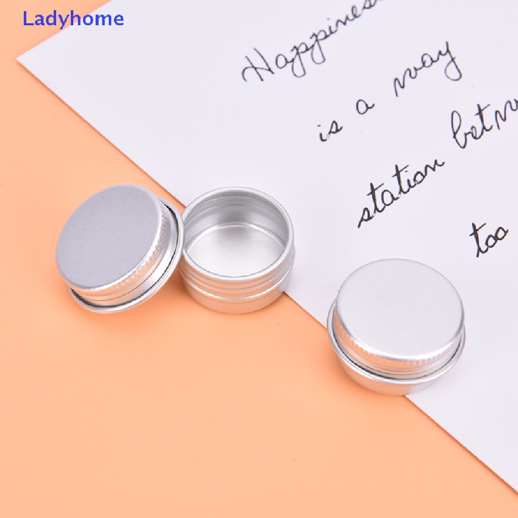 Set 10 Hộp Thiếc Nhôm 5ML Đựng Mỹ Phẩm Tiện Dụng