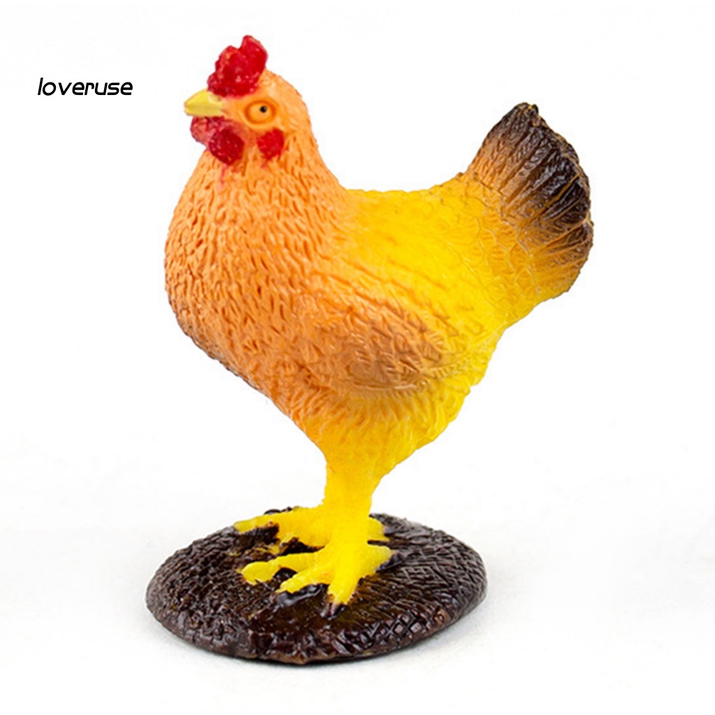 / Lo / Sturdy Mô Hình Đồ Chơi Động Vật Nông Trại Mini Bề Mặt Mịn Cho Bé