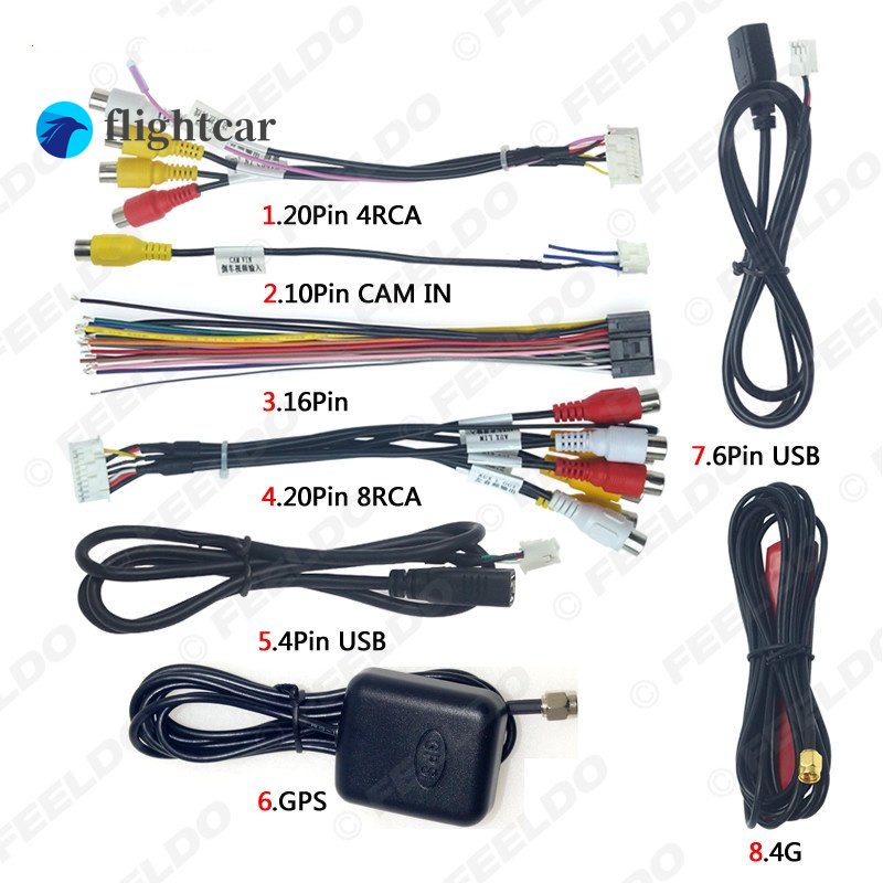 Dây Cáp Âm Thanh RCA Giao Diện USB Cho XY AUTO Android