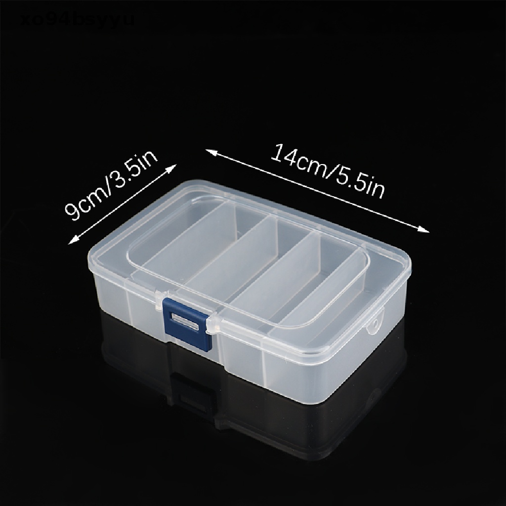 1 Hộp Nhựa 5 Ngăn Xo94Bsyu Đựng Dụng Cụ Xăm Hình Tiện Dụng