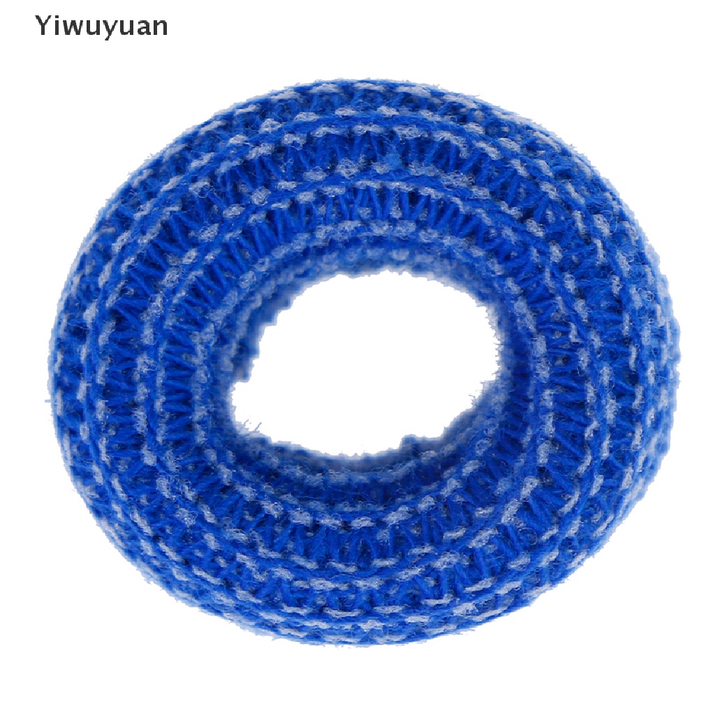 &lt; Yiwuyuan &gt; Bộ 10 Miếng Bọc Ngón Tay Sơ Cứu Màu Xanh Dương / Trắng