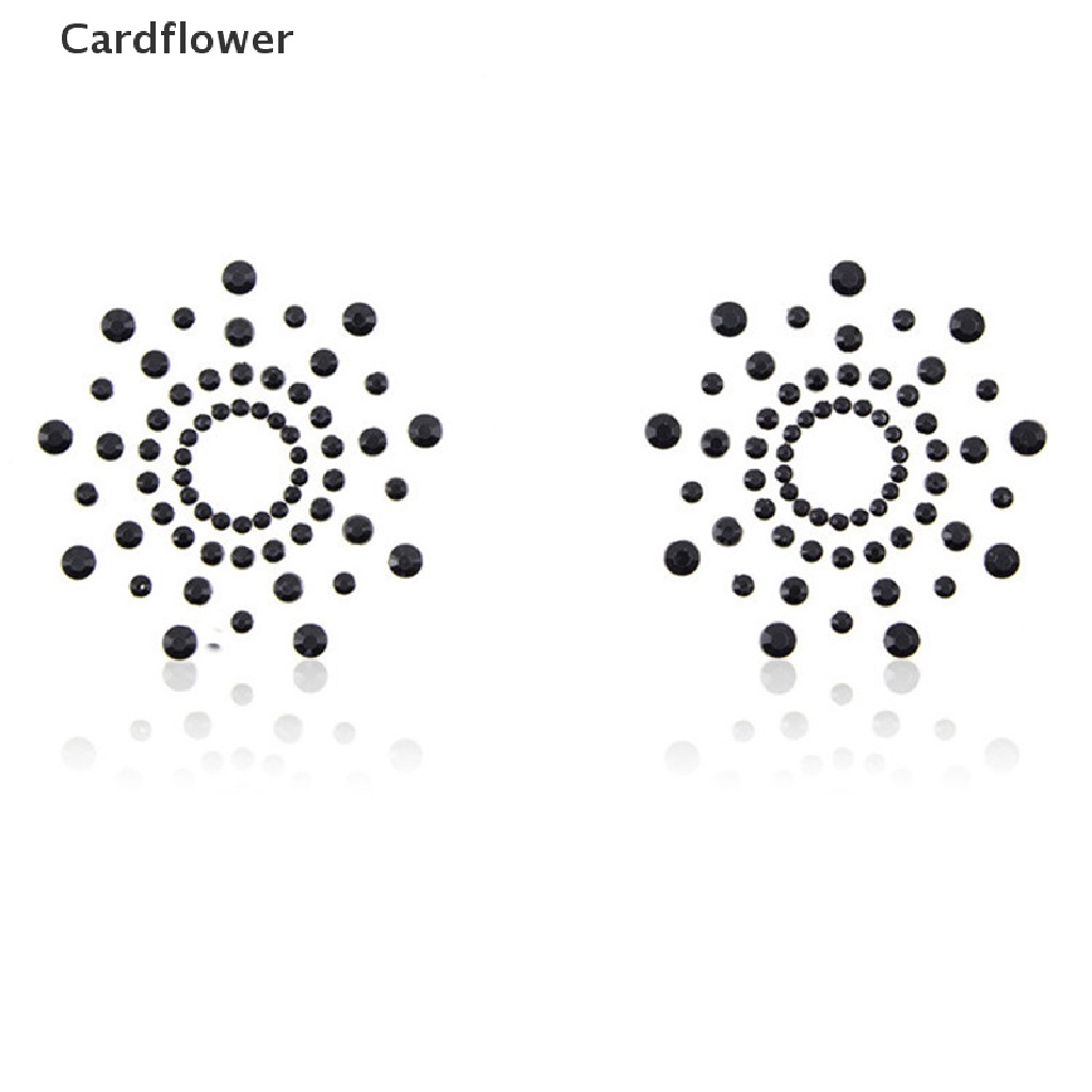 1 Cặp Núm Vú Giả Kim Cương Phong Cách Mimi Pasties Mới Quyến Rũ < Cardflower >