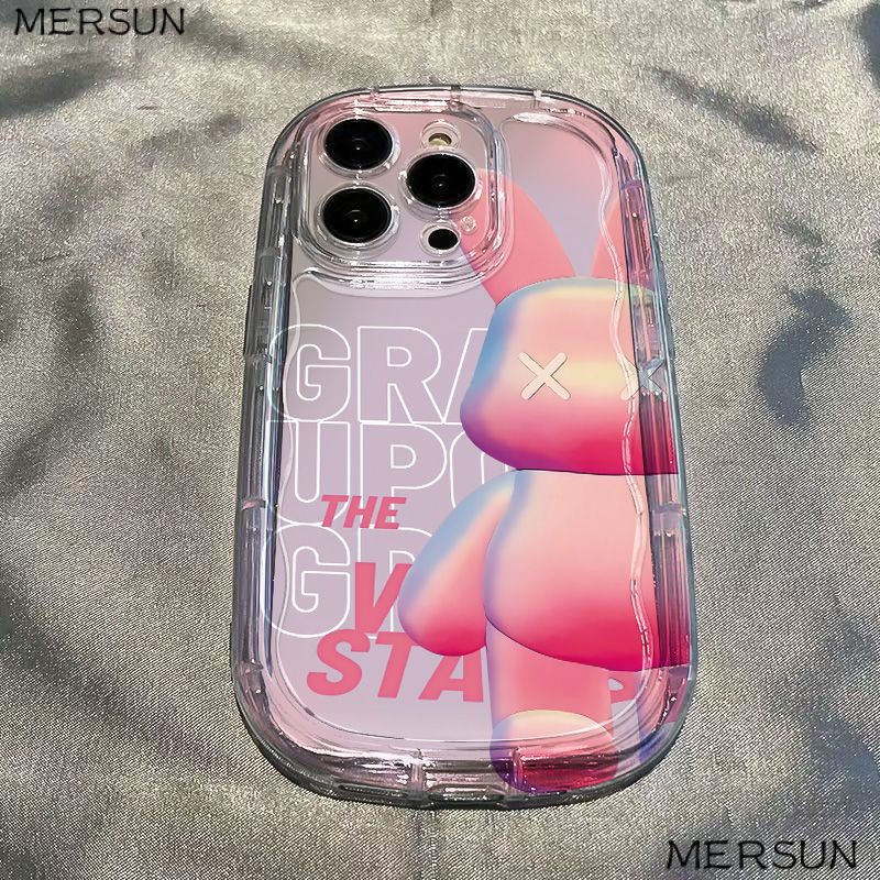 ✅Ốp Điện Thoại Mềm Trong Suốt Chống Sốc Hình Gấu Cho Iphone 13promax xr 7 / 8p11 / 12 xsiPhone14 / T0J6