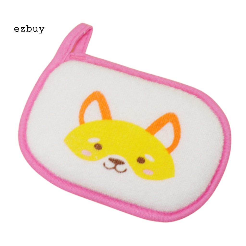 Khăn Tắm Cotton Mềm Mại In Họa Tiết Hoạt Hình Đáng Yêu Cho Bé