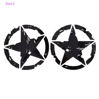 Đề can vinyl hình ngôi sao 15cm * 15cm dán trang trí xe hơi xe máy