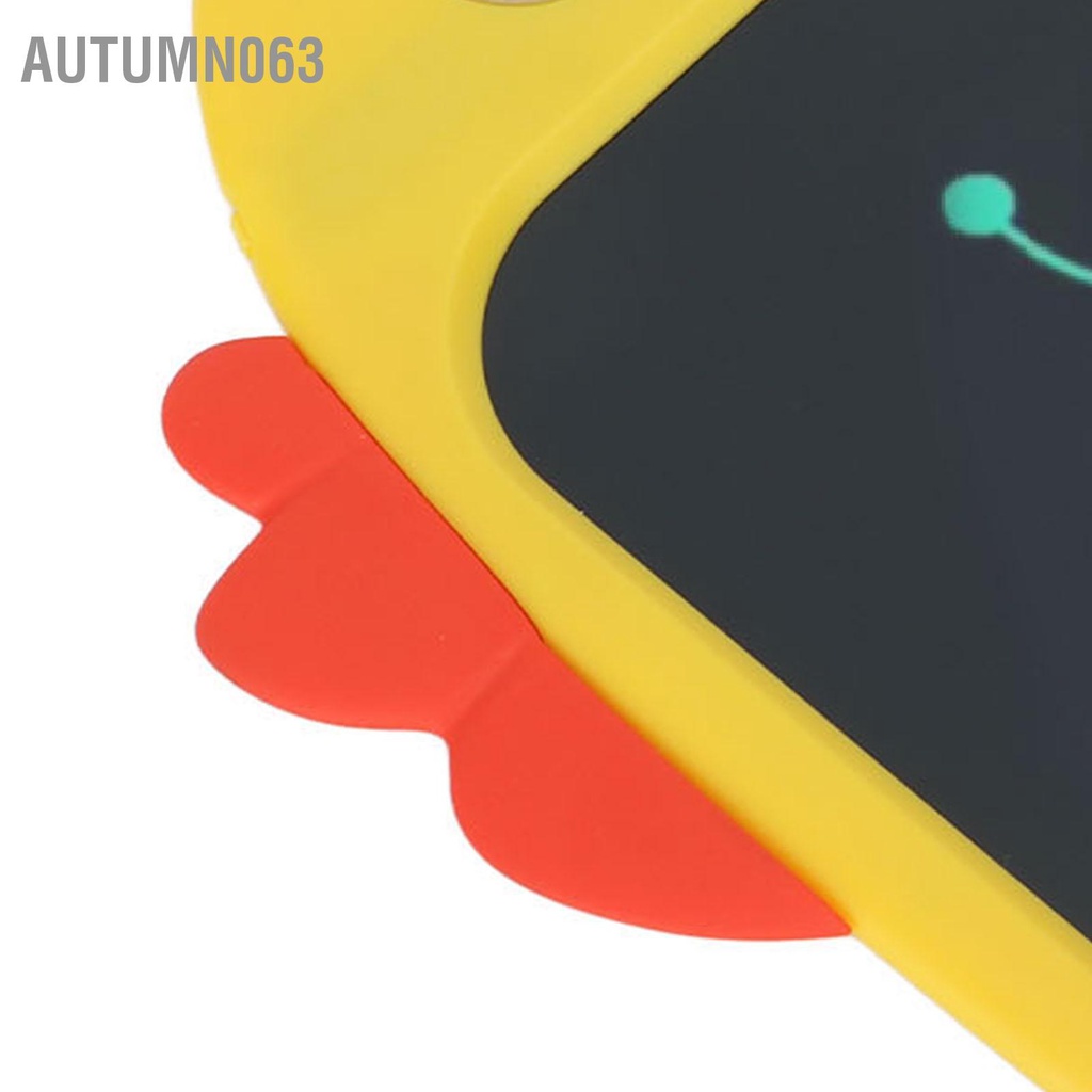 Autumn063 Bảng Vẽ Trẻ Em 8.5in Máy Tính Viết Tranh LCD Hình Con Gà Cho Bé Trai Và Gái