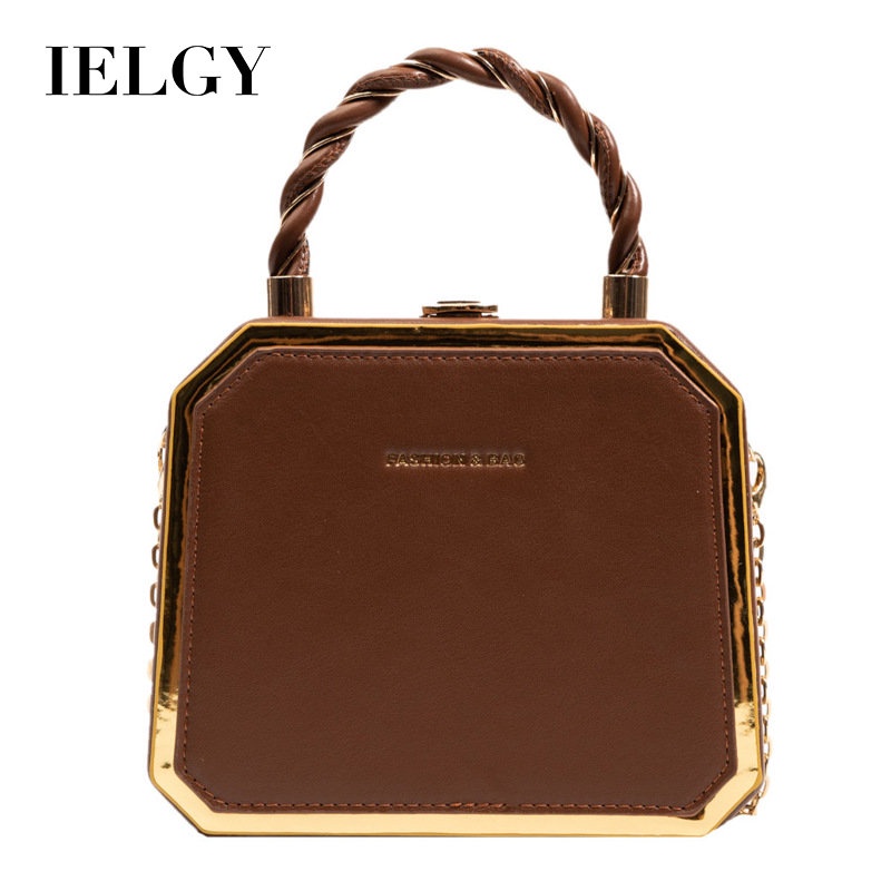 Túi Đeo Vai Một Bên Vai Phối Dây Xích Phong Cách Hàn Quốc Cho Nữ