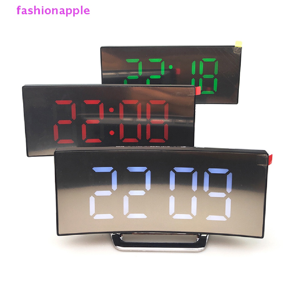 Đồng Hồ Báo Thức Kỹ Thuật Số Có Đèn LED Cho Phòng Ngủ Trẻ Em