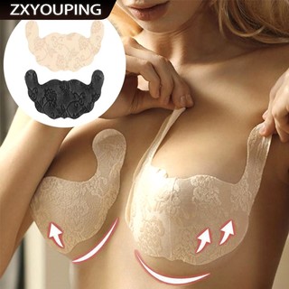 ZXYOUPING Miếng dán nâng ngực ren nữ miếng dán ngực chống chảy xệ miếng dán núm vú tự dính vô hình