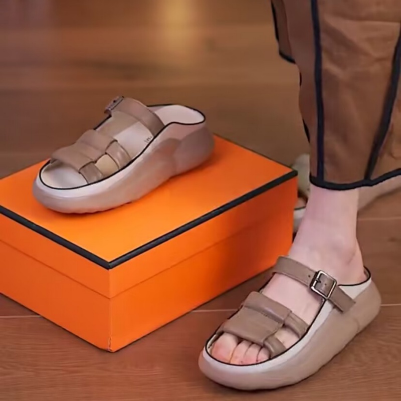 Dép Sandal Đế Dày Chống Trượt Thời Trang Mùa Hè Dành Cho Nữ